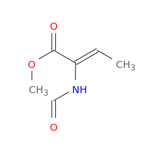 2-Butenoic acid, 2-(formylamino)-, methyl ester, (Z)-