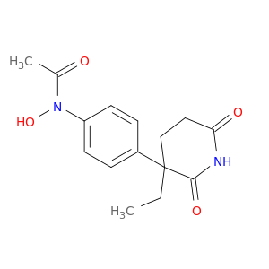 Acetamide, N-[4-(3-ethyl-2,6-dioxo-3-piperidinyl)phenyl]-N-hydroxy-