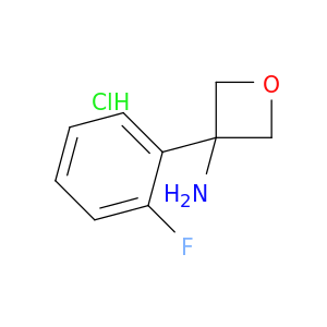 3-(2-Fluorophenyl)oxetan-3-amine hydrochloride