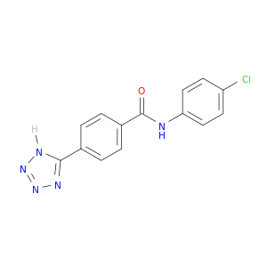 N-(4-氯苯基)-4-(1H-四唑-5-基)苯甲酰胺
