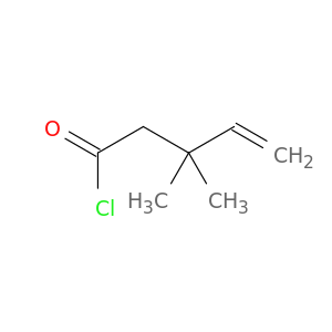 4-Pentenoyl chloride, 3,3-dimethyl-