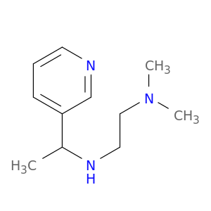 1,2-Ethanediamine, N,N-dimethyl-N'-[1-(3-pyridinyl)ethyl]-