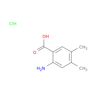 2-Amino-4,5-dimethylbenzoic acid hydrochloride