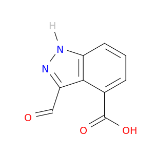 3-醛基吲唑-4-甲酸