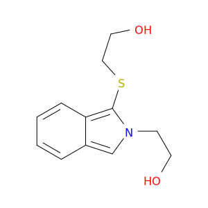 2H-Isoindole-2-ethanol, 1-[(2-hydroxyethyl)thio]-