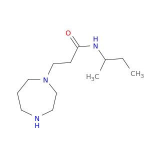 1H-1,4-Diazepine-1-propanamide, hexahydro-N-(1-methylpropyl)-