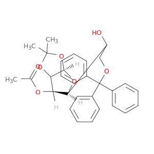 α-D-半乳硫脲,1,2-O-(1-甲基乙烯)-6-O-(三苯基甲基)-,3-乙酸盐