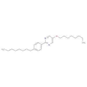 Pyrimidine,5-(octyloxy)-2-(4-octylphenyl)-