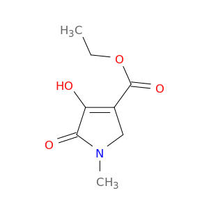 1H-Pyrrole-3-carboxylicacid, 2,5-dihydro-4-hydroxy-1-methyl-5-oxo-, ethyl ester