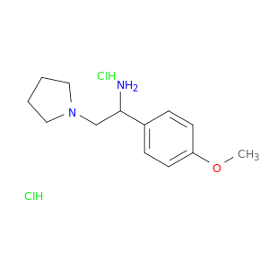 1-(4-甲氧苯基)-2-(吡咯烷-1-基)乙烷-1-胺二盐酸