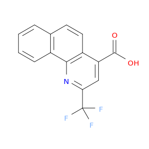 2-(trifluoromethyl)benzo[h]quinoline-4-carboxylic acid
