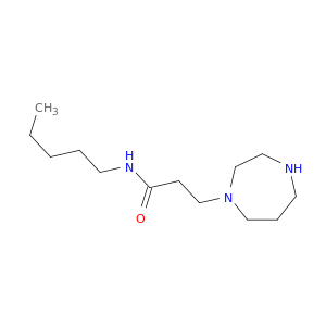 1H-1,4-Diazepine-1-propanamide, hexahydro-N-pentyl-