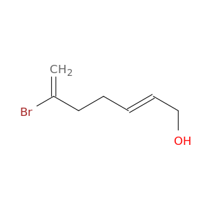2,6-Heptadien-1-ol, 6-bromo-, (E)-