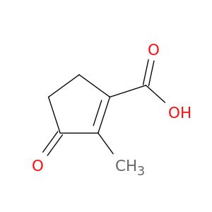 1-Cyclopentene-1-carboxylicacid, 2-methyl-3-oxo-