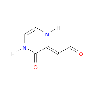 Acetaldehyde, 2-(3,4-dihydro-3-oxo-2(1H)-pyrazinylidene)-, (2Z)-