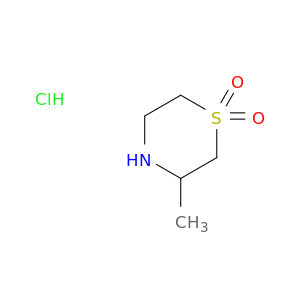 3-methyl-1lambda6-thiomorpholine-1,1-dione hydrochloride