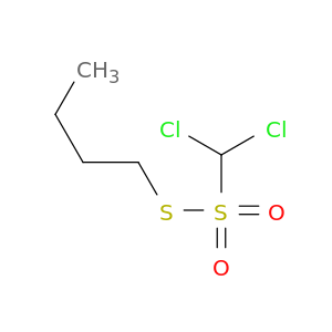 Methanesulfonothioic acid, dichloro-, S-butyl ester
