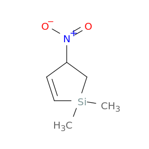 Silacyclopent-2-ene, 1,1-dimethyl-4-nitro-