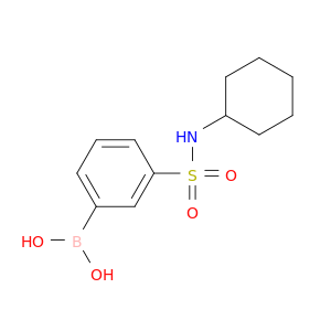 (3-(N-环己基氨磺酰)苯基)硼酸