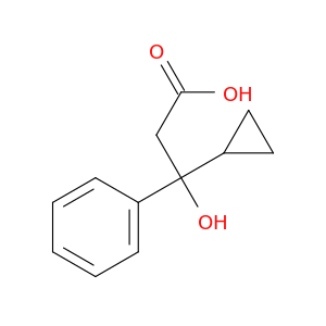 3-cyclopropyl-3-hydroxy-3-phenylpropanoic Acid
