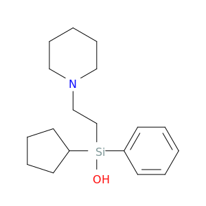 Silanol, cyclopentylphenyl[2-(1-piperidinyl)ethyl]-