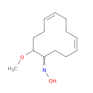 4,8-Cyclododecadien-1-one, 12-methoxy-, oxime