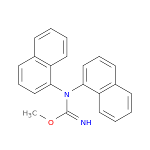 1-methoxy-N,N-dinaphthalen-1-yl-methanimidamide