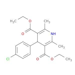 diethyl 4-(4-chlorophenyl)-2,6-dimethyl-1,4-dihydropyridine-3,5-dicarboxylate