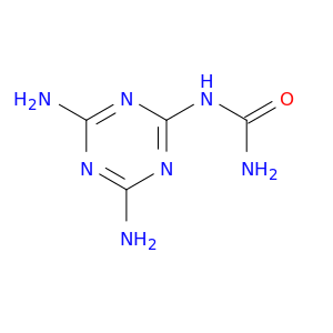 (Diamino-1,3,5-triazin-2-yl)urea