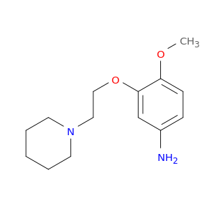 Benzenamine, 4-methoxy-3-[2-(1-piperidinyl)ethoxy]-