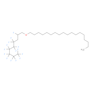 Octadecane, 1-[(2,4,4,5,5,6,6,7,7,8,8,9,9,9-tetradecafluorononyl)oxy]-