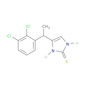 2H-Imidazole-2-thione, 4-[1-(2,3-dichlorophenyl)ethyl]-1,3-dihydro-