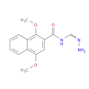 2-Naphthalenecarboxamide, N-(aminoiminomethyl)-1,4-dimethoxy-