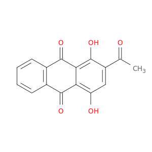9,10-Anthracenedione, 2-acetyl-1,4-dihydroxy-