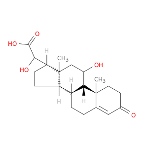 Pregn-4-en-21-oic acid,11,20-dihydroxy-3-oxo-, (11b)-