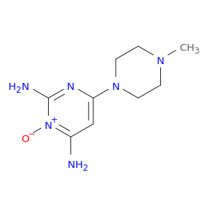2,4-Pyrimidinediamine, 6-(4-methyl-1-piperazinyl)-, 3-oxide