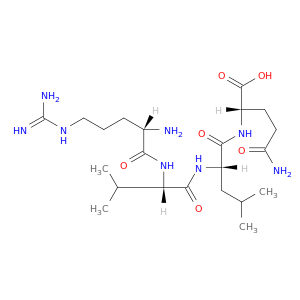 L-Glutamine, L-arginyl-L-valyl-L-leucyl-