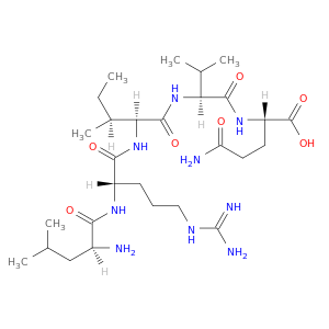 L-Glutamine, L-leucyl-L-arginyl-L-isoleucyl-L-valyl-