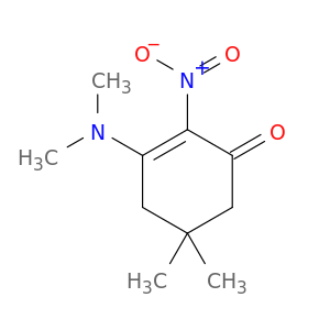 2-Cyclohexen-1-one, 3-(dimethylamino)-5,5-dimethyl-2-nitro-