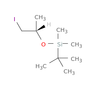 Silane, (1,1-dimethylethyl)[(1S)-2-iodo-1-methylethoxy]dimethyl-