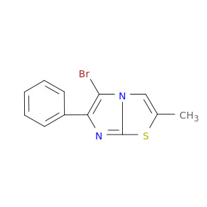 Imidazo[2,1-b]thiazole, 5-bromo-2-methyl-6-phenyl-