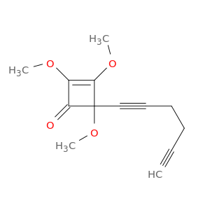 2-Cyclobuten-1-one, 4-(1,5-hexadiynyl)-2,3,4-trimethoxy-