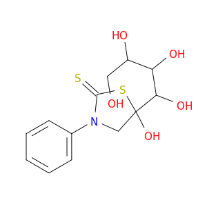 2-Thiazolidinethione, 5-hydroxy-3-phenyl-5-(1,2,3,4-tetrahydroxybutyl)-