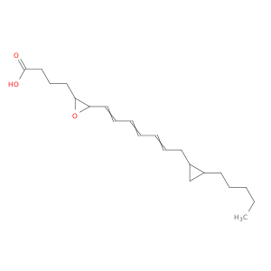 Oxiranebutanoic acid, 3-[7-(2-pentylcyclopropyl)-1,3,5-heptatrienyl]-