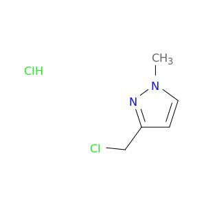 3-(chloromethyl)-1-methyl-1H-pyrazole hydrochloride