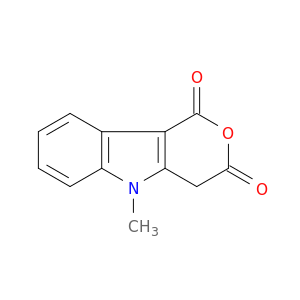 Pyrano[4,3-b]indole-1,3-dione, 4,5-dihydro-5-methyl-