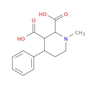 2,3-Piperidinedicarboxylic acid, 1-methyl-4-phenyl-