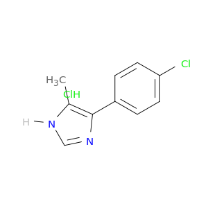 4-(4-chlorophenyl)-5-methyl-1h-imidazole hydrochloride(1:1)