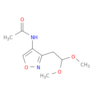 Acetamide, N-[3-(2,2-dimethoxyethyl)-4-isoxazolyl]-