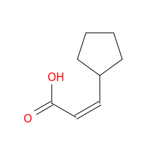 2-Propenoic acid, 3-cyclopentyl-, (2Z)-